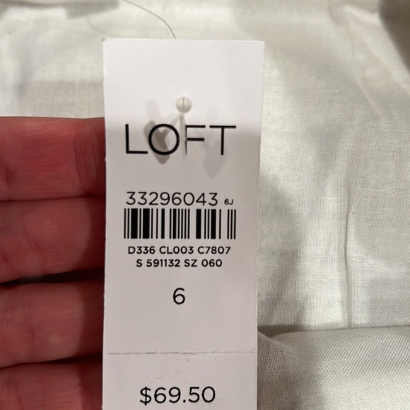 NWT LOFT Tweed Shift Pocket Skirt - Picture 10 of 10